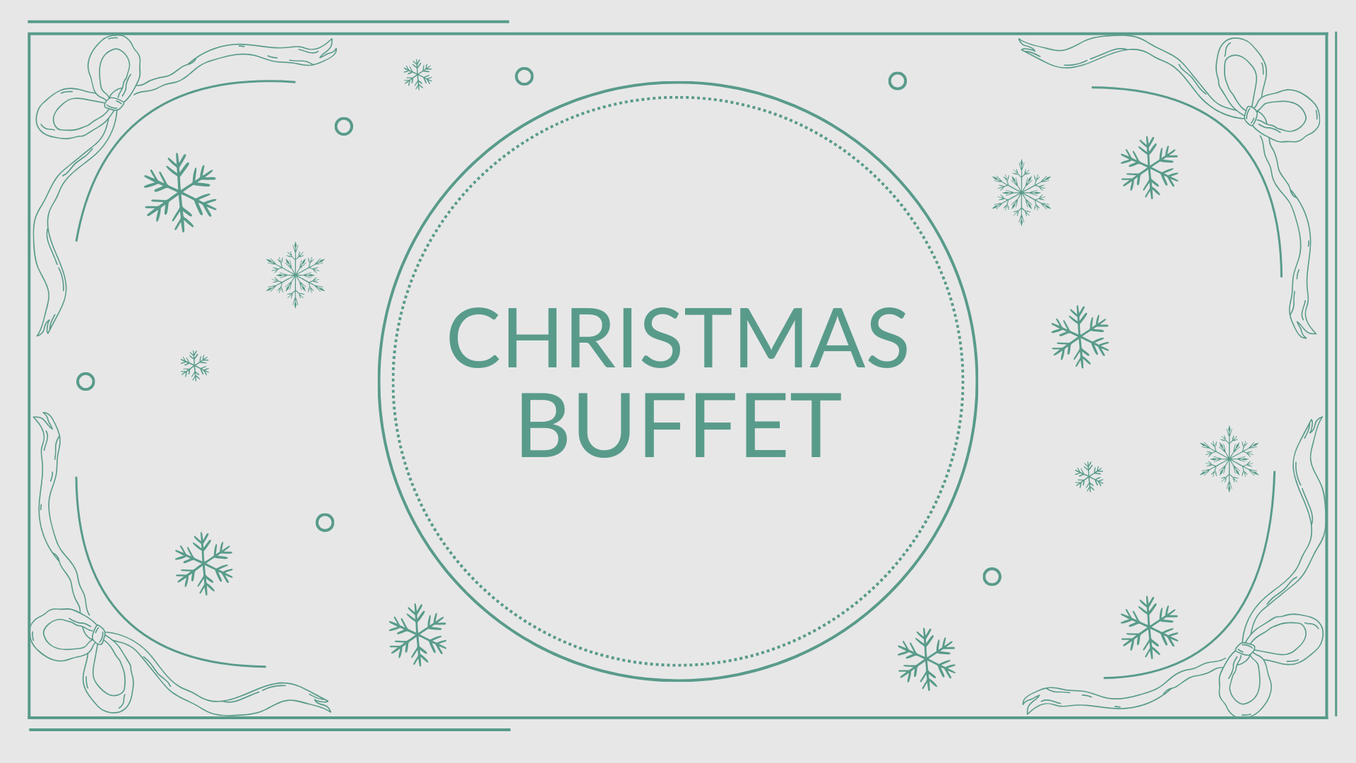 Christmas Buffet